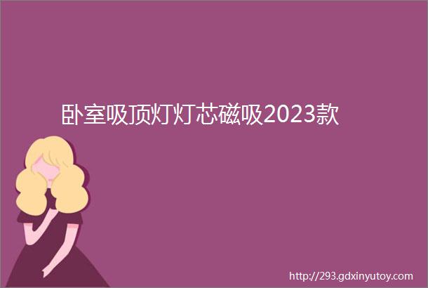 卧室吸顶灯灯芯磁吸2023款