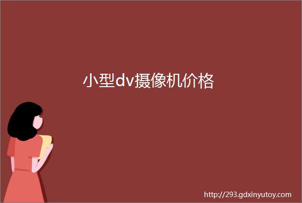 小型dv摄像机价格